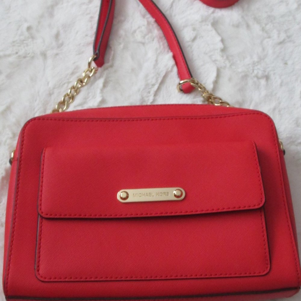 Michael Kors purse red